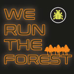 Icebug We Run The Forest Logo
