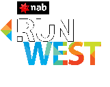 NAB RunWest Logo