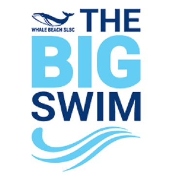 The Big Swim - Palm to Whale Beach Logo