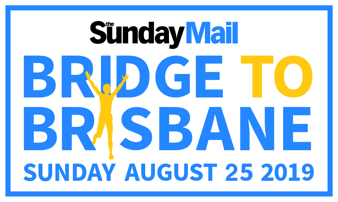 The Sunday Mail Bridge to Brisbane Fun Run Logo