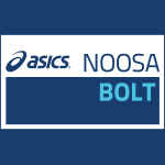 Noosa Asics Bolt Logo