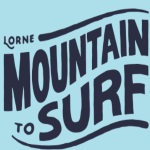 Lorne Mountain to Surf Logo