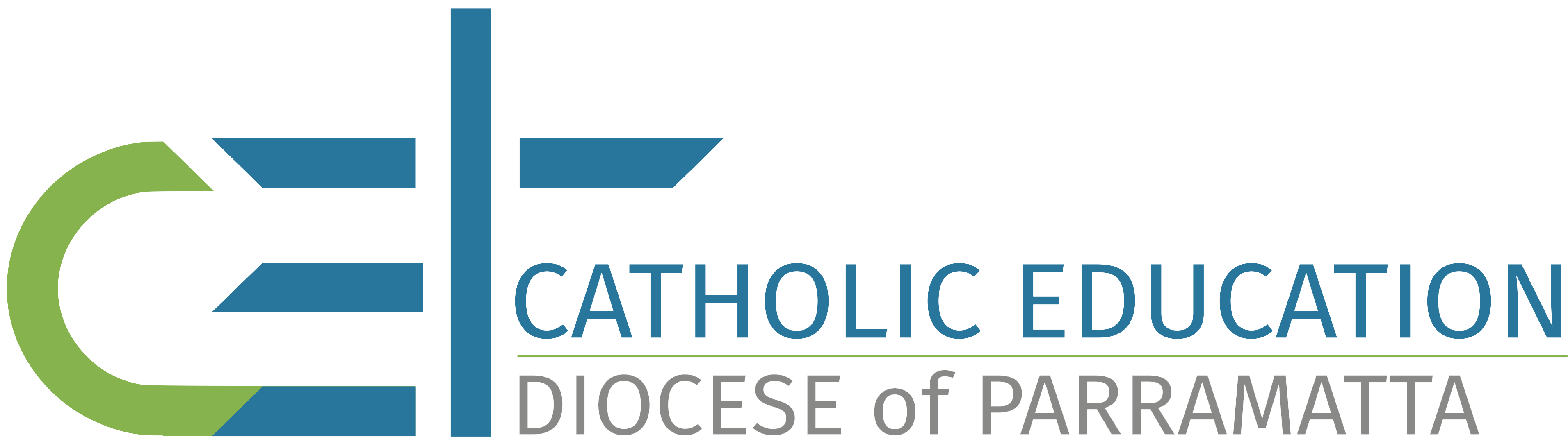 Parramatta Diocese Primary Cross Country Logo