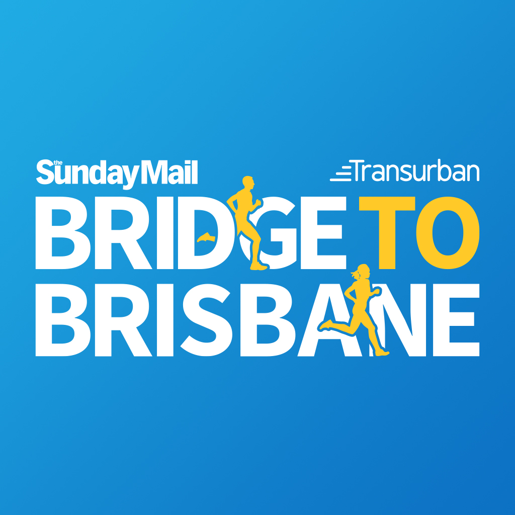 The Sunday Mail Transurban Bridge to Brisbane Fun Run Logo
