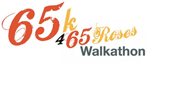 65k 4 65 Roses Walkathon Logo