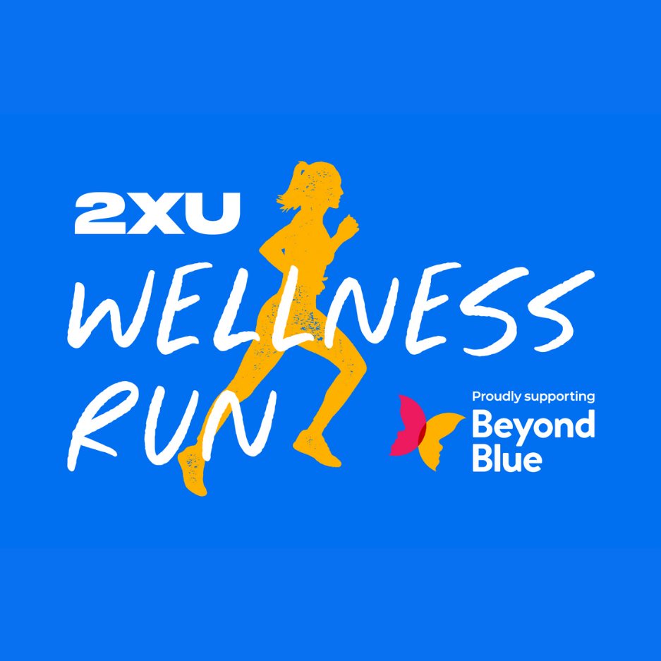 2XU Wellness Run Proudly Supporting Beyond Blue Logo