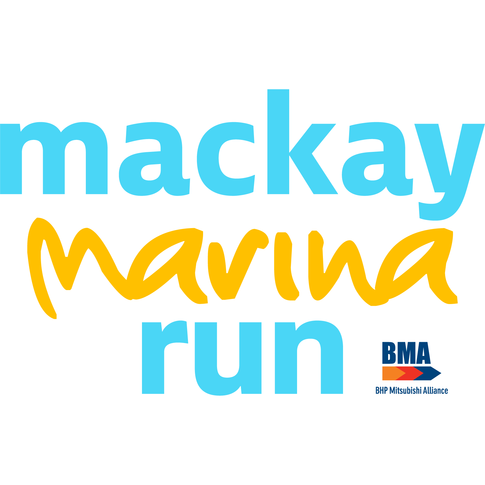 Mackay Marina Fun Run Logo