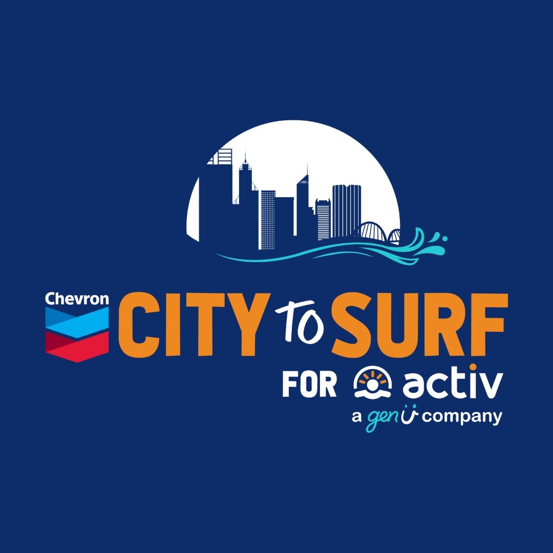Chevron City to Surf for Activ - Karratha Logo